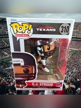 Funko Pop! Vinyl: C.J. Stroud #310 (Nib) With Pop Protector